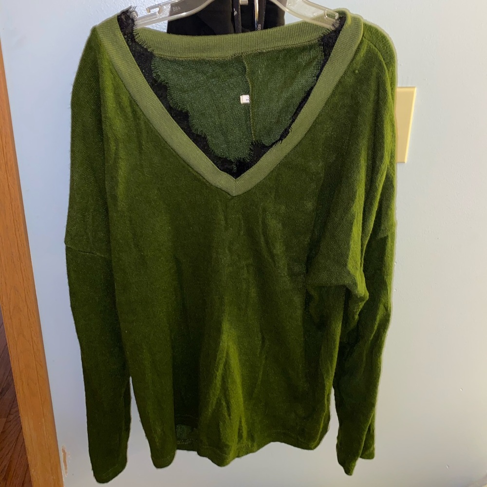 vneck sweater
